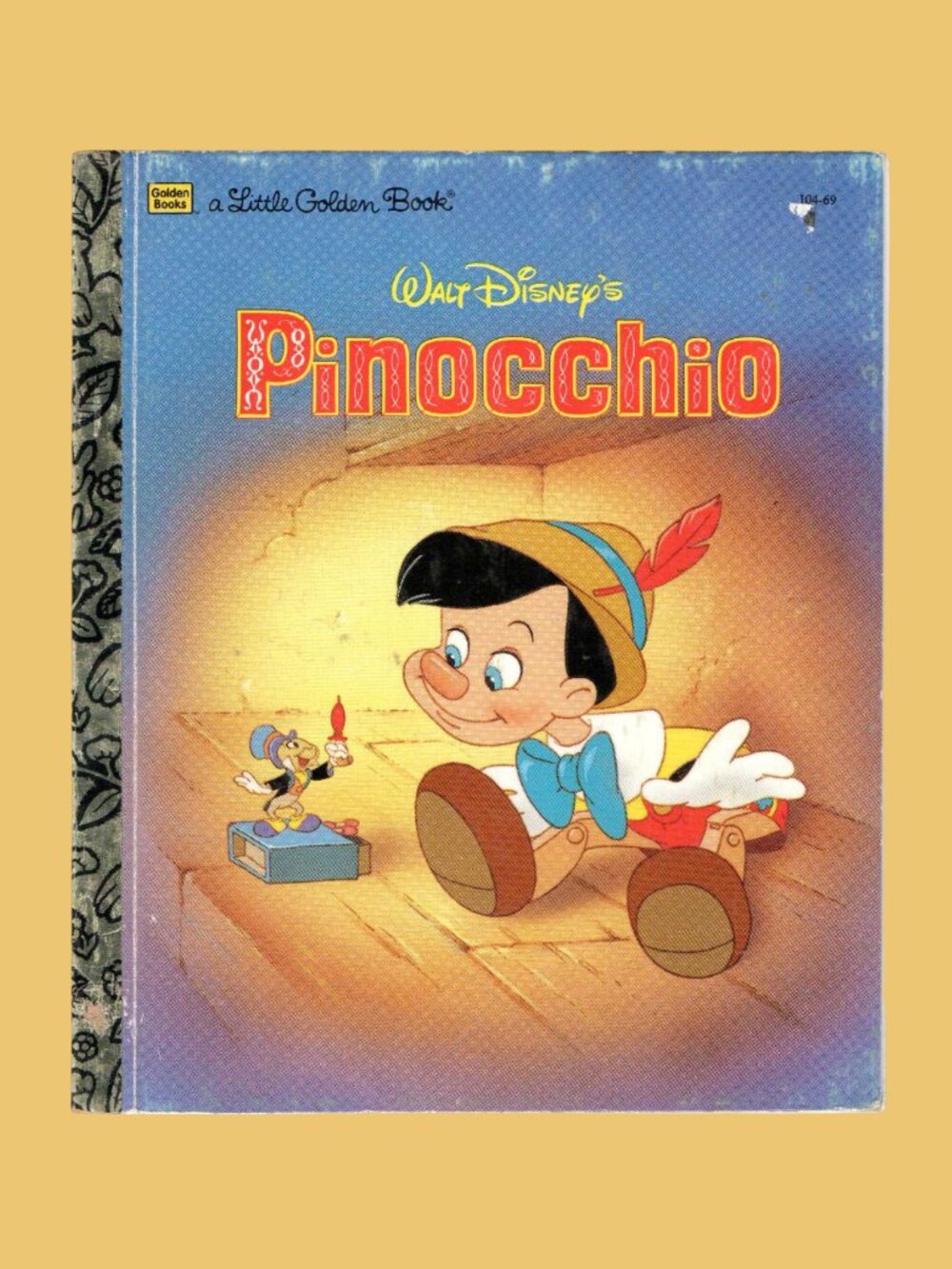 Disney's Pinocchio Vintage Little Golden Book